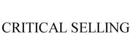 CRITICAL SELLING trademark