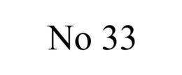 NO 33 trademark