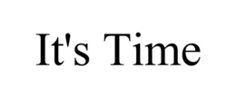 IT'S TIME trademark