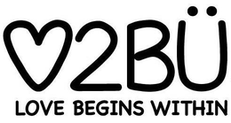 2BÜ LOVE BEGINS WITHIN trademark