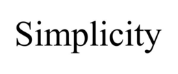 SIMPLICITY trademark