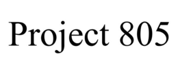 PROJECT 805 trademark