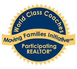 WORLD CLASS COACHES MOVING FAMILIES INITIATIVE PARTICIPATING REALTOR trademark
