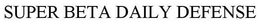 SUPER BETA DAILY DEFENSE trademark