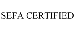 SEFA CERTIFIED trademark