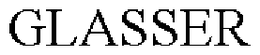 GLASSER trademark