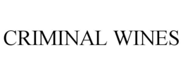 CRIMINAL WINES trademark