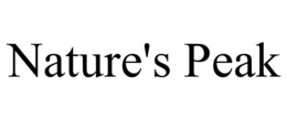NATURE'S PEAK trademark