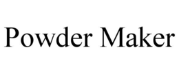 POWDER MAKER trademark