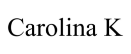 CAROLINA K trademark