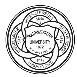 SOUTHWESTERN UNIVERSITY 1872 NON QUIS SED QUID RUTERSVILLE COLLEGE 1840 WESLEYAN COLLEGE 1844 SOULE UNIVERSITY 1857 MCKENZIE COLLEGE 1848 trademark