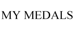 MY MEDALS trademark