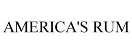 AMERICA'S RUM trademark
