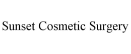 SUNSET COSMETIC SURGERY trademark