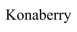 KONABERRY trademark