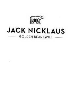 JACK NICKLAUS GOLDEN BEAR GRILL trademark