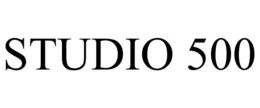 STUDIO 500 trademark
