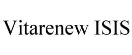 VITARENEW ISIS trademark