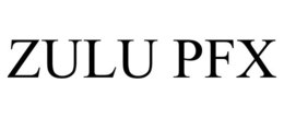 ZULU PFX trademark
