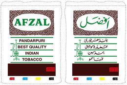 AFZAL PANDARPURI BEST QUALITY INDIAN TOBACCO SE SE SE SE SE SE SE SE SE SE trademark