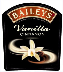 BAILEYS VANILLA CINNAMON THE ORIGINAL IRISH CREAM trademark