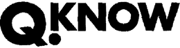 Q.KNOW trademark