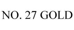 NO. 27 GOLD trademark