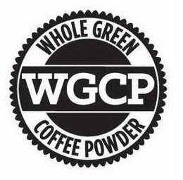 WGCP WHOLE GREEN COFFEE POWDER trademark