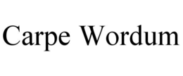 CARPE WORDUM trademark
