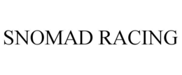 SNOMAD RACING trademark