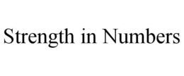 STRENGTH IN NUMBERS trademark