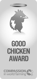 GOOD CHICKEN AWARD COMPASSION IN WORLD FARMING trademark