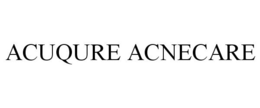 ACUQURE ACNECARE trademark