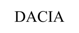 DACIA trademark