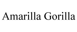 AMARILLA GORILLA trademark