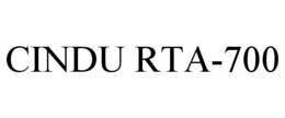 CINDU RTA-700 trademark