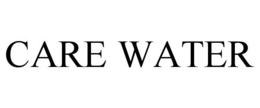 CARE WATER trademark