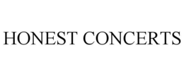 HONEST CONCERTS trademark