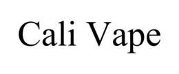 CALI VAPE trademark