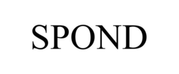 SPOND trademark