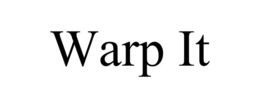 WARP IT trademark