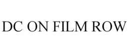 DC ON FILM ROW trademark