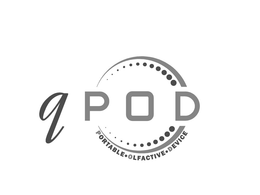 QPOD PORTABLE·OLFACTIVE·DEVICE trademark