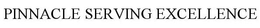 PINNACLE SERVING EXCELLENCE trademark