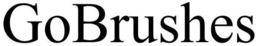 GOBRUSHES trademark