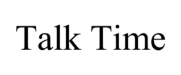 TALK TIME trademark