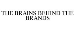 THE BRAINS BEHIND THE BRANDS trademark