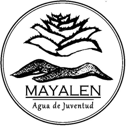 MAYALEN AGUA DE JUVENTUD trademark