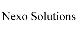 NEXO SOLUTIONS trademark