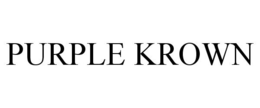 PURPLE KROWN trademark